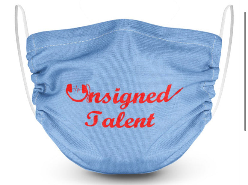 UT Cursive Face Mask
