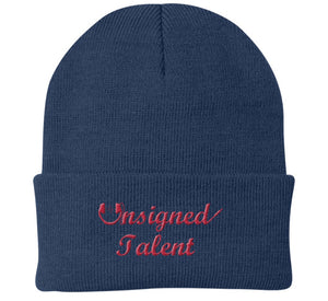 UT Cursive Beanie (Red Script)