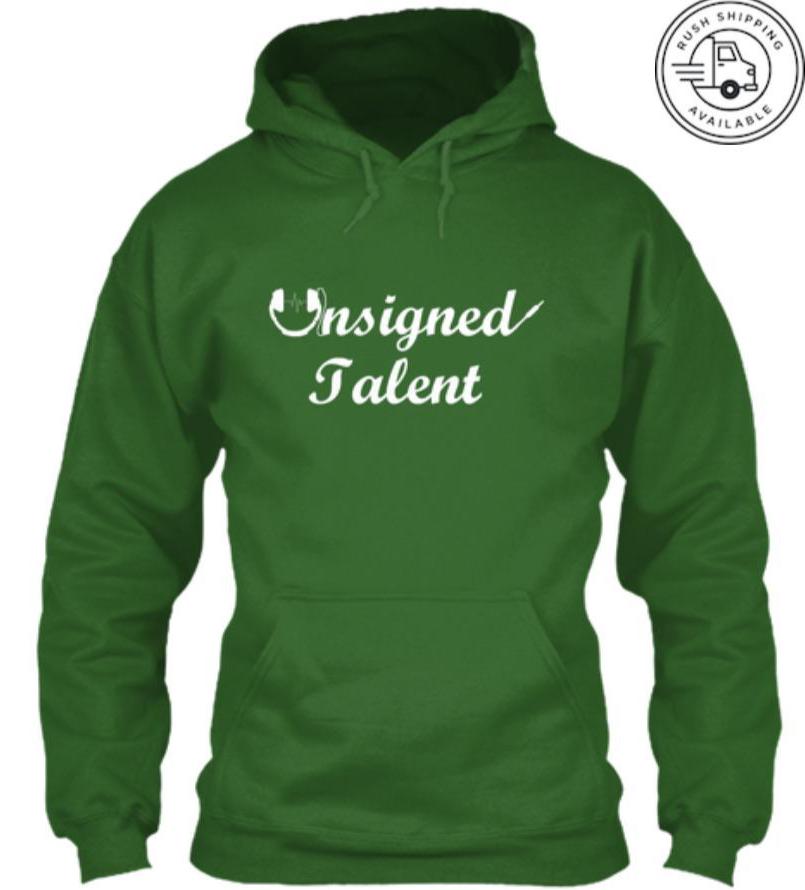 UT Cursive Hoodie (White)