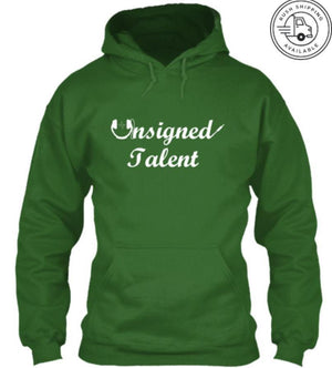 UT Cursive Hoodie (White)