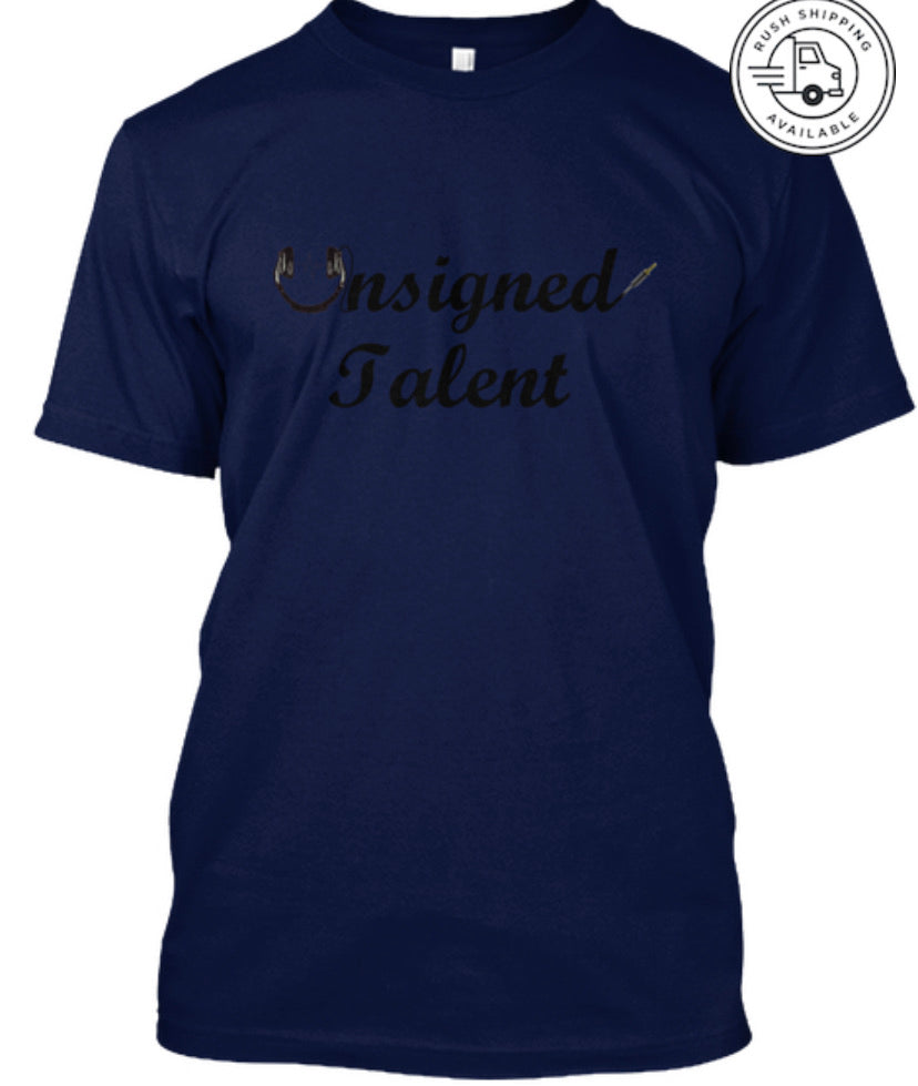 UT Cursive Tee (Black)