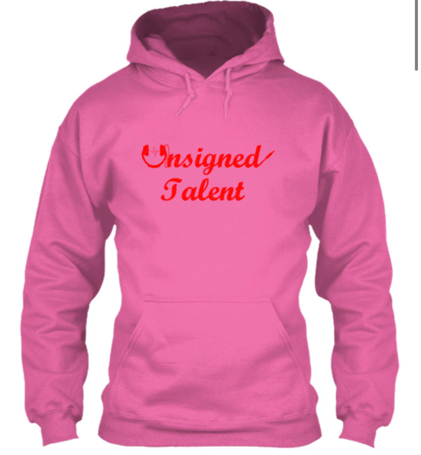 UT Cursive Hoodie (Red)