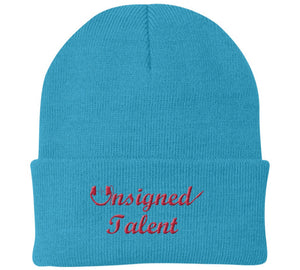 UT Cursive Beanie (Red Script)