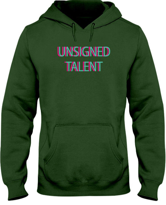 UT Holographic Text Hoodie