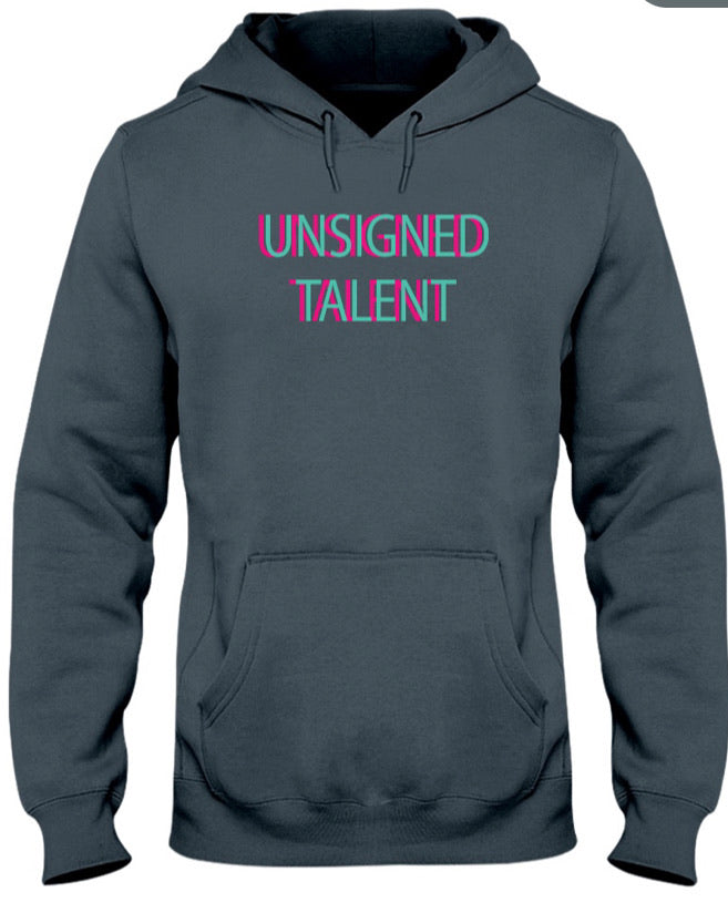 UT Holographic Text Hoodie