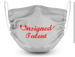 UT Cursive Face Mask