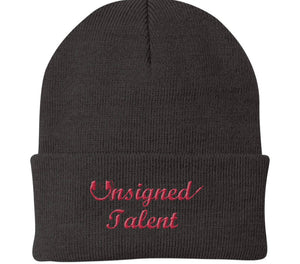 UT Cursive Beanie (Red Script)
