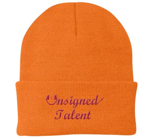 UT Cursive Beanie (Red Script)