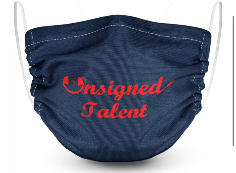 UT Cursive Face Mask