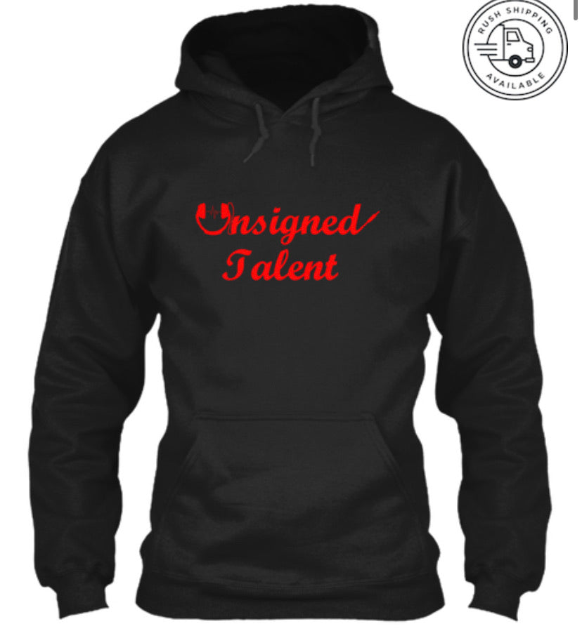 UT Cursive Hoodie (Red)