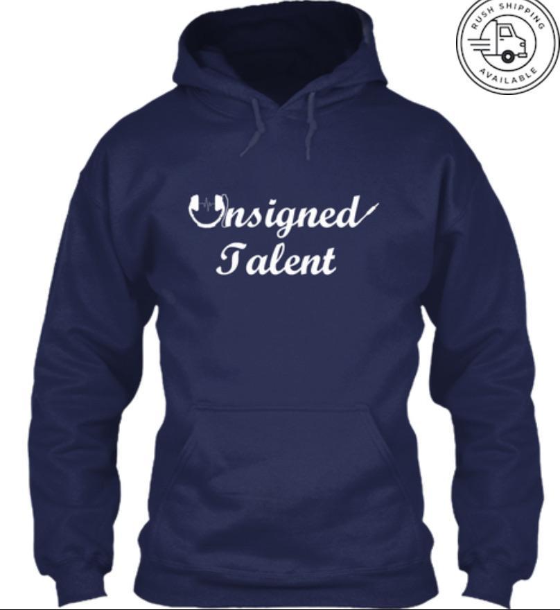 UT Cursive Hoodie (White)