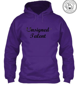 UT Cursive Hoodie (Black)