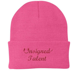 UT Cursive Beanie (Red Script)