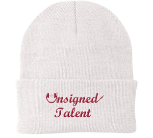 UT Cursive Beanie (Red Script)