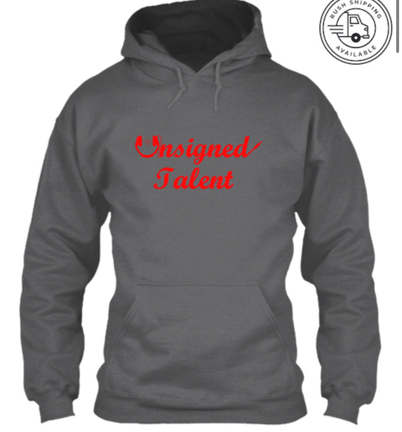 UT Cursive Hoodie (Red)